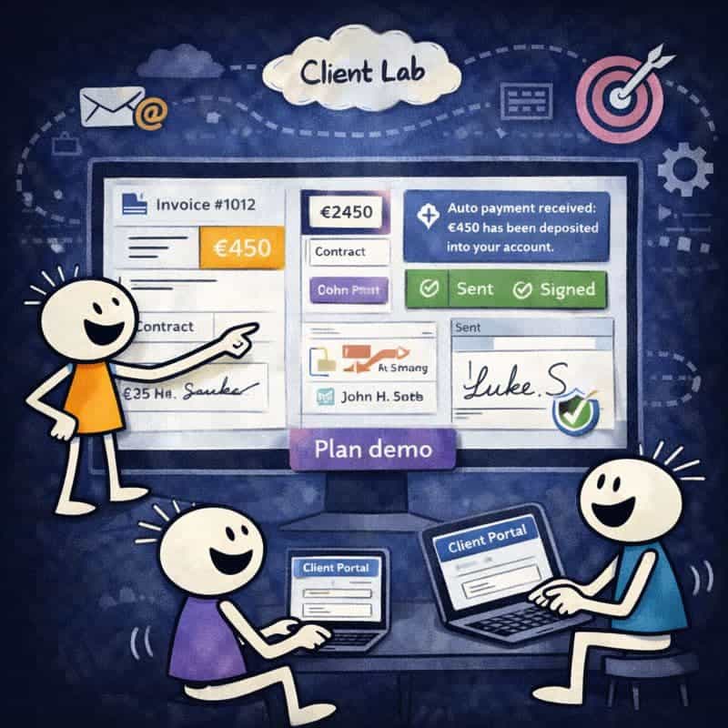 Ervaar zorgeloze facturatie en overeenkomsten via een demo 1.1