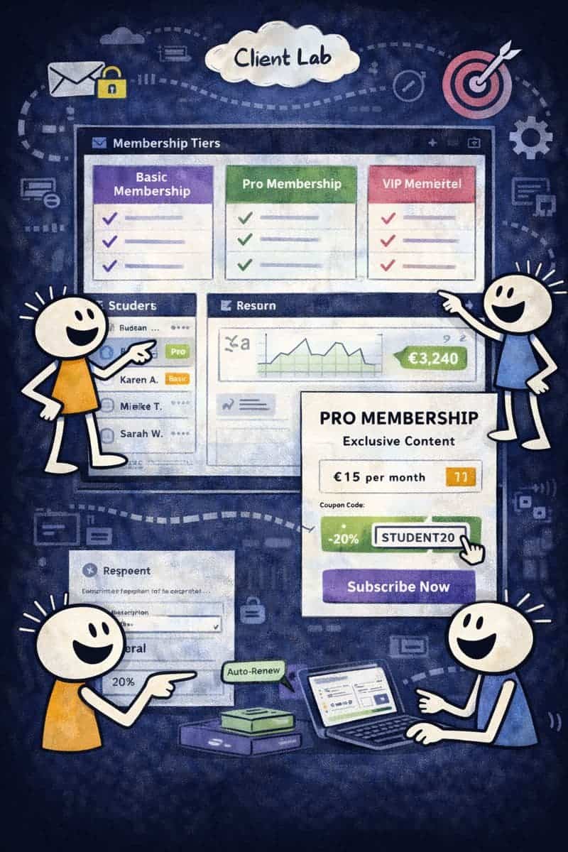 Ledenbeheer van studenten en monetarisering