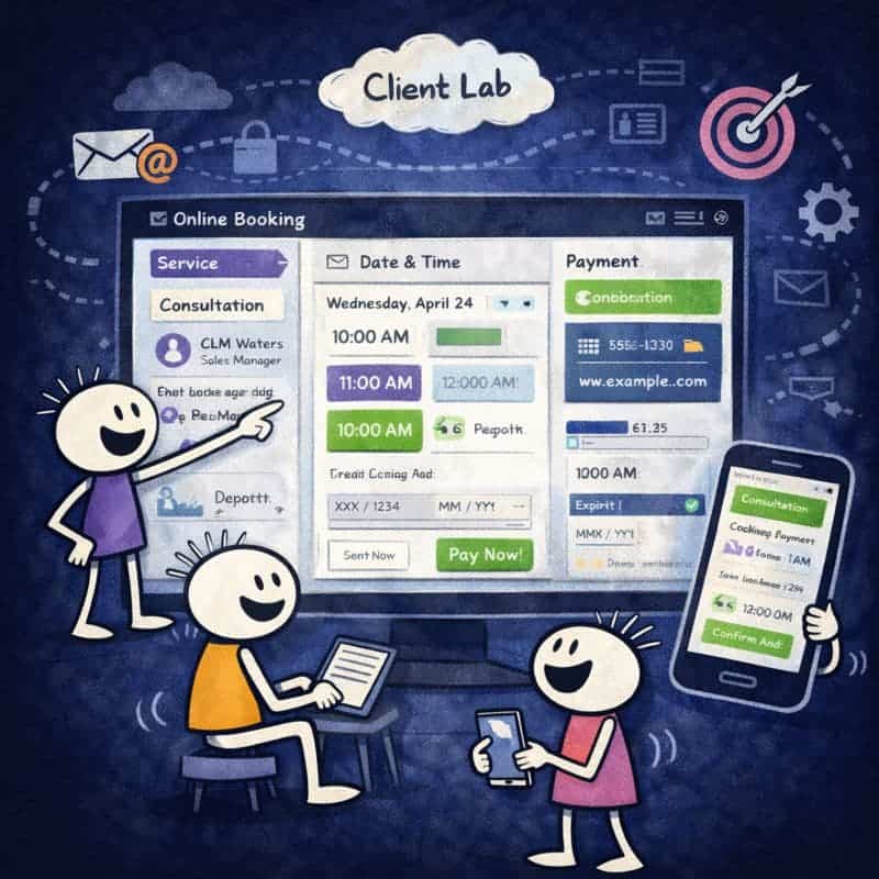 Naadloze online boekingen voor klanten