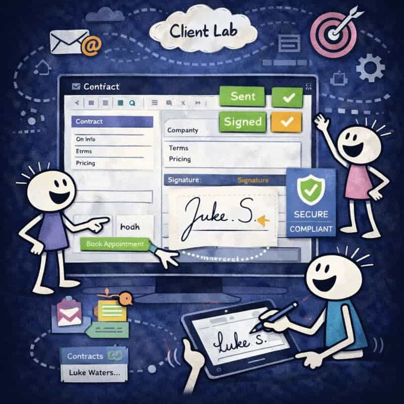 Professionele contracten met digitaal tekenen